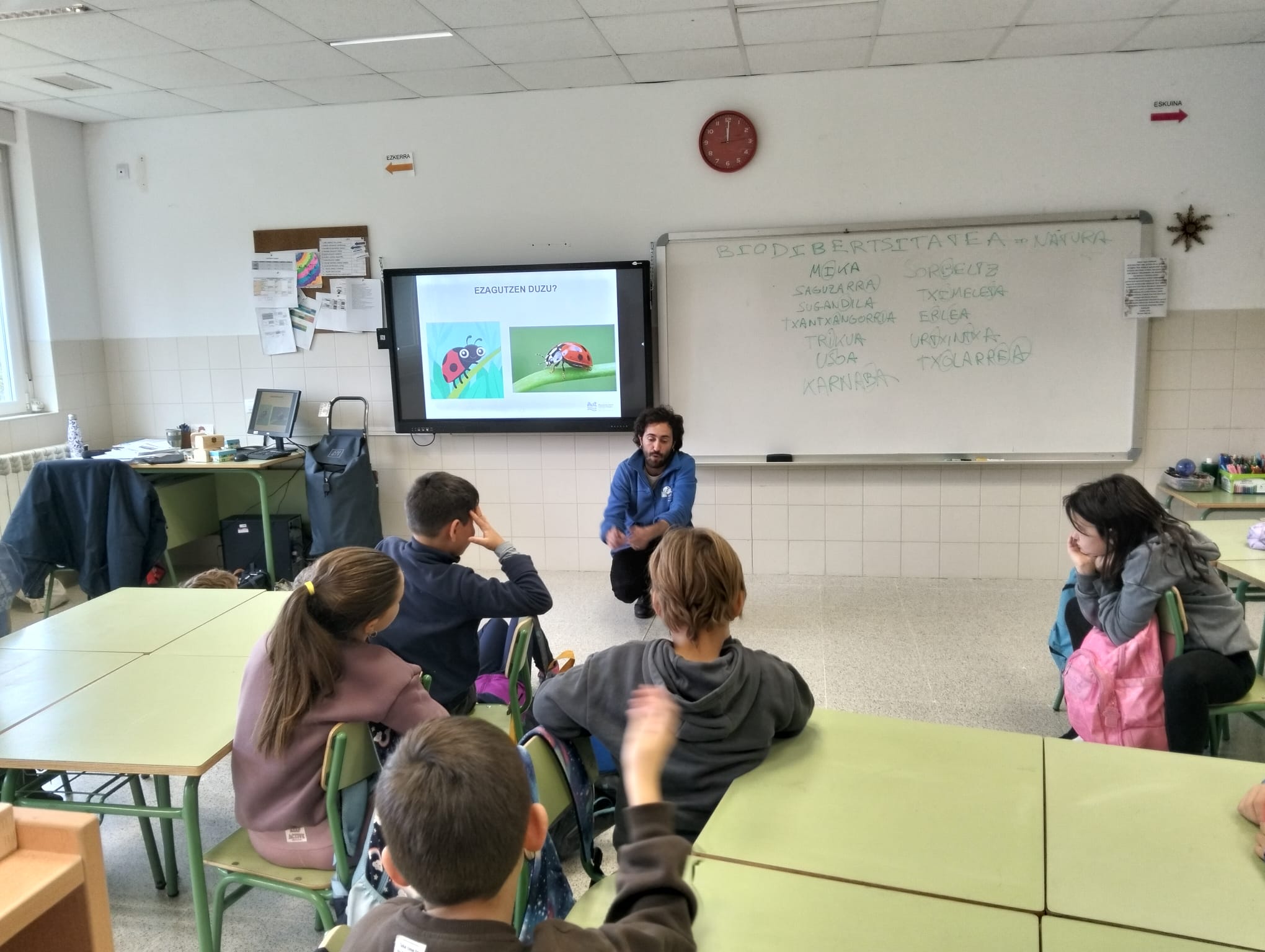 TALLER DE MANCOEDUCA EN 3º DE PRIMARIA