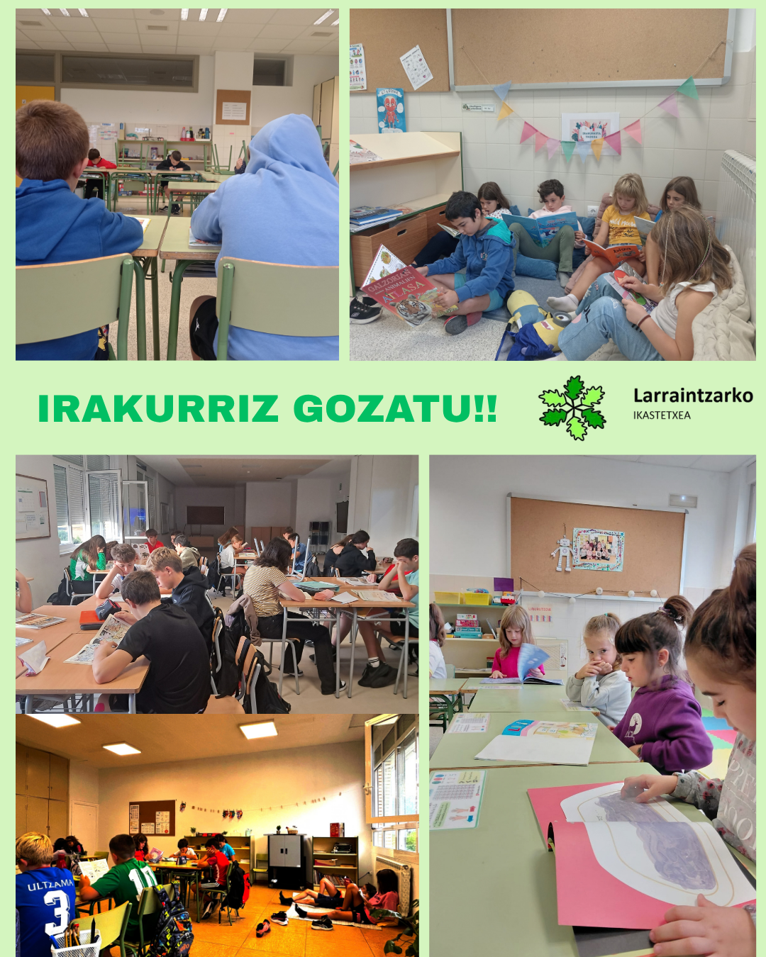 Irakurriz Gozatu! ya está en marcha
